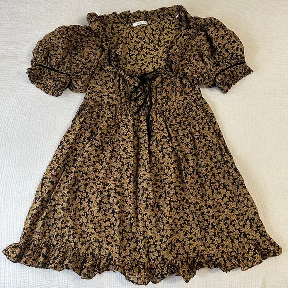 NWOT Doen Marcela Dress - Dusk Winter Meadow